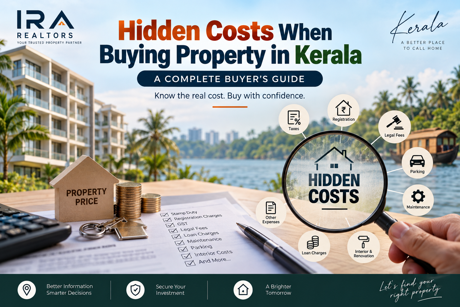 Hidden Costs When Buying Property in Kerala: A Complete Buyer’s Guide