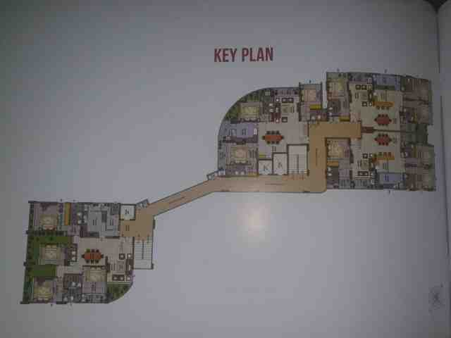 National Kingdom Apartments for Sale in Palarivattom, Kochi — key plan